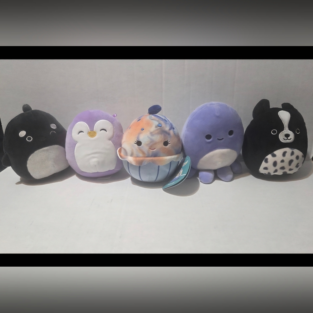 SQUISHMELLOWS Plush Toy Set OF 5pcs
